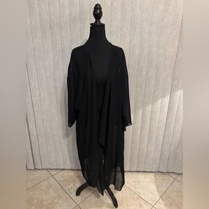 XL LuLaRoe Black Shirley Kimono